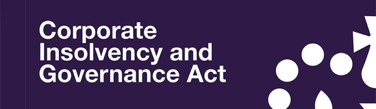 The Corporate Insolvency and Governance Act 2020