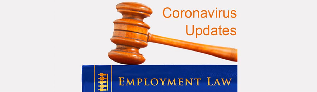 Employment law updates – Coronavirus
