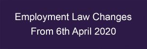 Employment Law Changes Blake-Turner