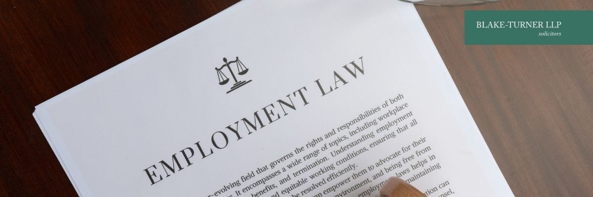 When should you contact an employment lawyer? Blake Turner LLP Employment lawyers london